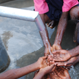 If all the world's water fit into a one gallon bucket, all of the water available to us all to drink would be the equivalent of only one tablespoon. (UNFPA)