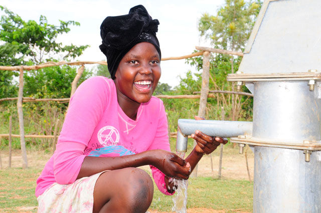 Drop in the Bucket empowering girls in Uganda with access to clean water