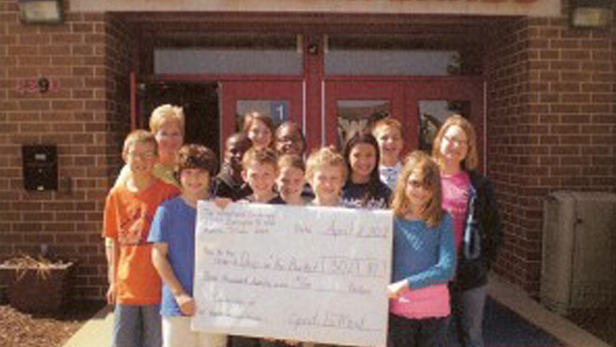 The Wheatlands Elementary School Drop in the Bucket