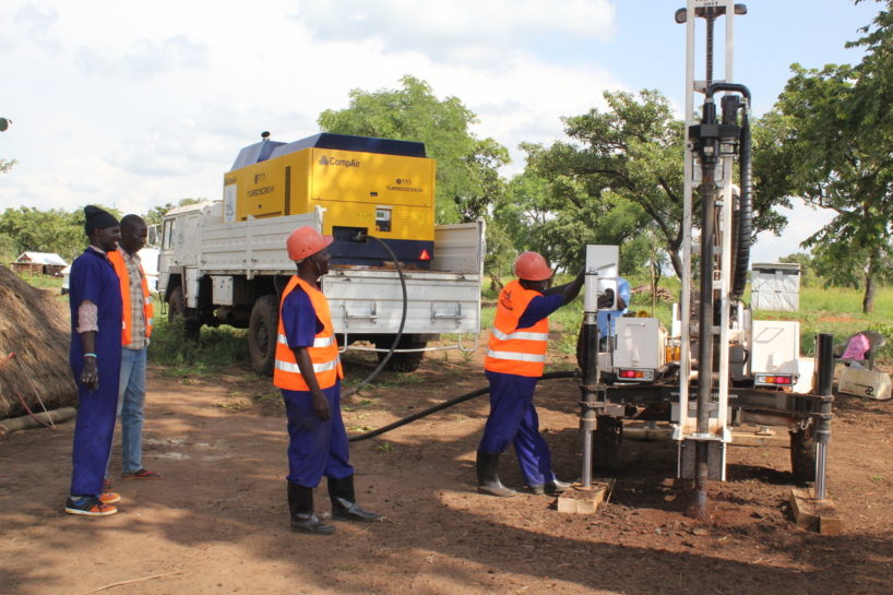 World Refugee Day - Drop in the Bucket drilling a well at the Palabek Refugee Settlement in Lamwo, Uganda World Refugee Day - Drop in the Bucket drilling a well at the Palabek Refugee Settlement in Lamwo, Uganda